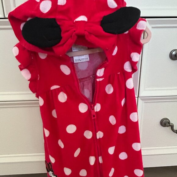 Disney Minnie Mouse Pool Cover Up for Toddlers Size 2 - Picture 1 of 6